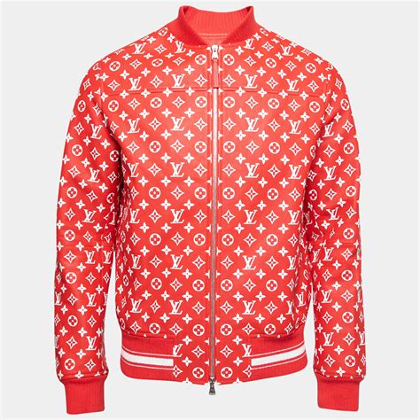 louis vuitton red jacket price|louis vuitton wool jacket.